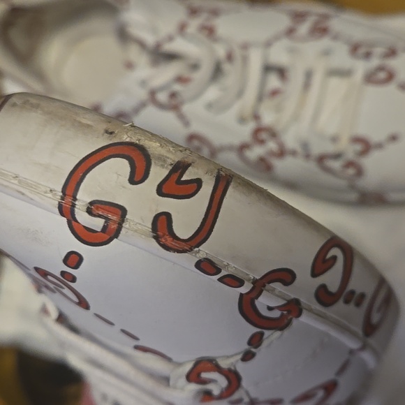 Gucci GG Ace Sneakers Size 8 - Picture 6 of 10